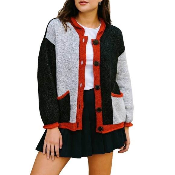SPANNER Sweaters - Spanner Sport Button-down Cardigan Sweater
